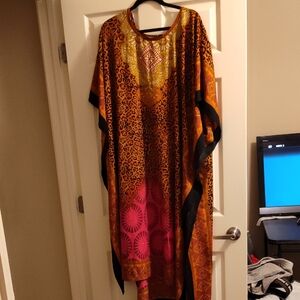 Elegant Multicolor Kaftan Dress